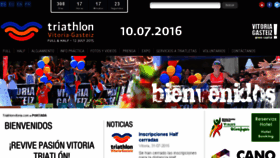 What Triatlonvitoria.com website looked like in 2015 (8 years ago)