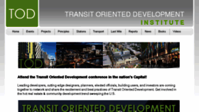 What Transitorienteddevelopment.org website looked like in 2015 (8 years ago)