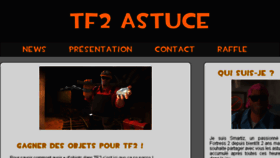 What Tf2astuce.fr website looked like in 2015 (8 years ago)