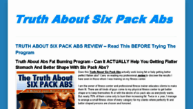 What Truthaboutsixpackabsebook.blogspot.com website looked like in 2015 (8 years ago)