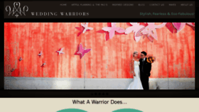 What Theweddingwarriors.com website looked like in 2015 (8 years ago)