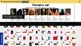 What Tvzafree.pl website looked like in 2015 (8 years ago)