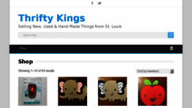 What Thriftykings.com website looked like in 2015 (8 years ago)
