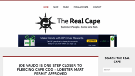 What Therealcape.com website looked like in 2015 (8 years ago)
