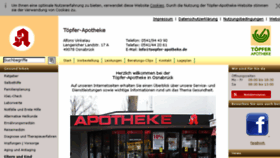 What Toepfer-apotheke.de website looked like in 2015 (8 years ago)