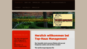What Top-haus-management.com website looked like in 2015 (8 years ago)