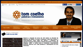 What Tomcoelho.com.br website looked like in 2015 (10 years ago)