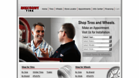 What Tire.com website looked like in 2015 (8 years ago)
