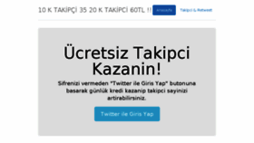 What Takipturk.com website looked like in 2015 (8 years ago)