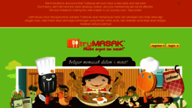 What Trymasak.my website looked like in 2015 (8 years ago)