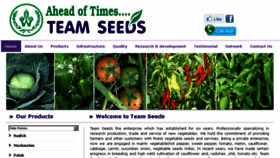 What Teamseeds.com website looked like in 2015 (8 years ago)