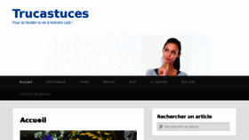 What Trucastuces.com website looked like in 2015 (8 years ago)