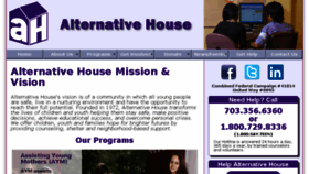 What Thealternativehouse.org website looked like in 2015 (8 years ago)