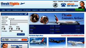 What Theukflights.com website looked like in 2015 (8 years ago)