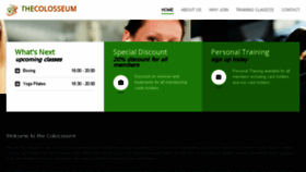 What Thecolosseum.in website looked like in 2015 (8 years ago)
