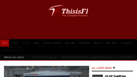 What Thisisf1.com website looked like in 2015 (8 years ago)