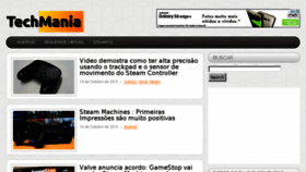 What Techmania.com.br website looked like in 2015 (8 years ago)