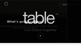 What Tableproject.com website looked like in 2015 (8 years ago)