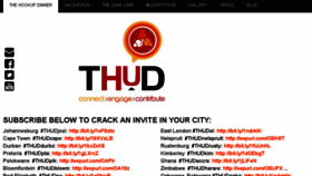 What Thehookupdinner.co.za website looked like in 2015 (9 years ago)