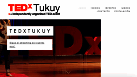 What Tedxtukuy.com website looked like in 2015 (8 years ago)