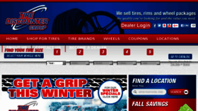 What Tirediscounter.ca website looked like in 2015 (8 years ago)