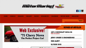 What Themotormarket.com website looked like in 2015 (8 years ago)