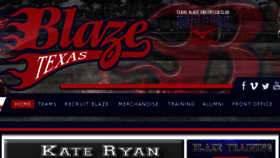 What Texasblaze.org website looked like in 2015 (8 years ago)