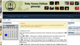 What Tvdg.lt website looked like in 2015 (8 years ago)