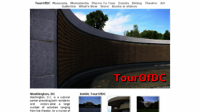 What Tourofdc.org website looked like in 2015 (8 years ago)