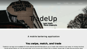 What Tradeup.io website looked like in 2015 (8 years ago)