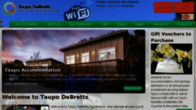What Taupodebretts.com website looked like in 2015 (8 years ago)