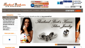 What Thailandbeads.com website looked like in 2015 (8 years ago)