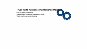 What Truck-parts-auction.com website looked like in 2015 (8 years ago)