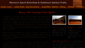 What Touaregtrails.com website looked like in 2015 (8 years ago)