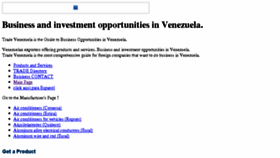 What Trade-venezuela.com website looked like in 2015 (8 years ago)