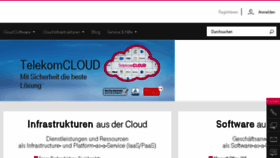 What Telekomcloud.com website looked like in 2015 (8 years ago)