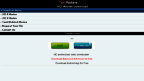 What Tamilrockers.co.in website looked like in 2015 (8 years ago)