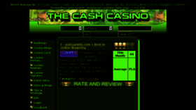 What Thecashcasino.com website looked like in 2015 (8 years ago)