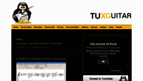 What Tuxguitar.com.ar website looked like in 2015 (8 years ago)