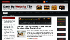 What T3h.com.vn website looked like in 2015 (8 years ago)