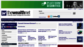 What Thewealthnet.com website looked like in 2015 (8 years ago)