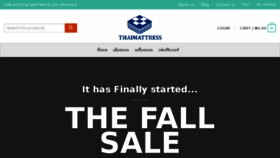 What Thaimattress.com website looked like in 2015 (8 years ago)