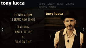 What Tonylucca.com website looked like in 2015 (8 years ago)