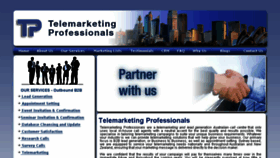 What Telemarketingprofessionals.com.au website looked like in 2015 (8 years ago)