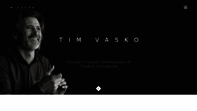 What Timvasko.com website looked like in 2015 (8 years ago)