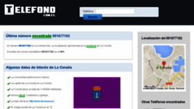 What Telefono.com.es website looked like in 2015 (8 years ago)