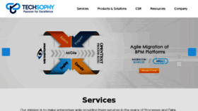 What Techsophy.com website looked like in 2015 (8 years ago)