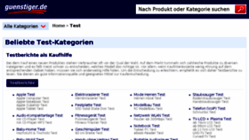 What Testeo.ch website looked like in 2015 (8 years ago)