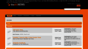 What Theisonews.com website looked like in 2015 (8 years ago)