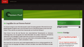 What Themen-pool.de website looked like in 2015 (8 years ago)